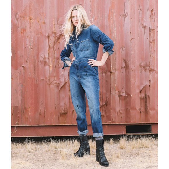 Frye Karen Cognac Tan Leather Combat Lace Up Combat Wood Block Heel Ankle Boot - Picture 5 of 16